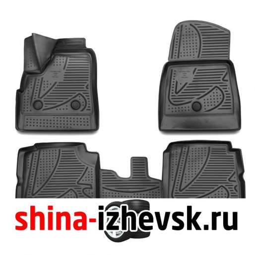 Коврик Autofamily коврики 3D в салон LADA 4х4 5D, 2009- , 4 шт. ) в Ижевске